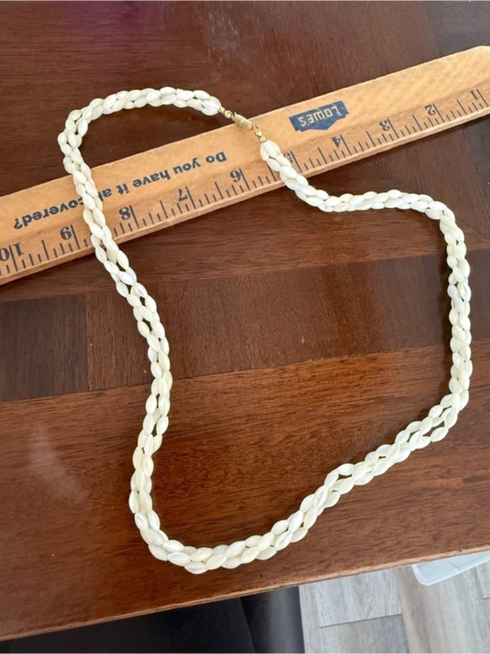Vintage Triple Strand Necklace